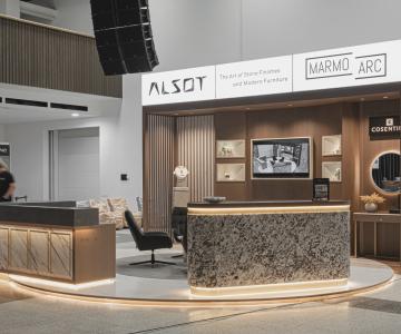 Cruise Ship Interiors Expo ekspoziciniai baldai Londone